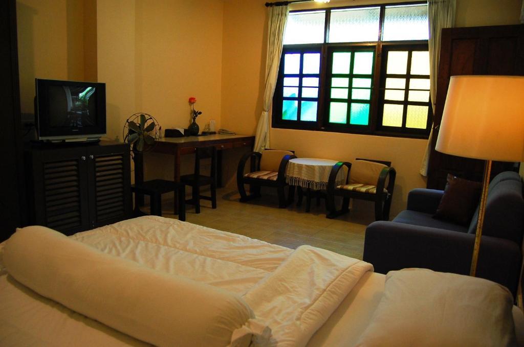 Thajene Boutique House Vandrarhem Chiang Mai Rum bild